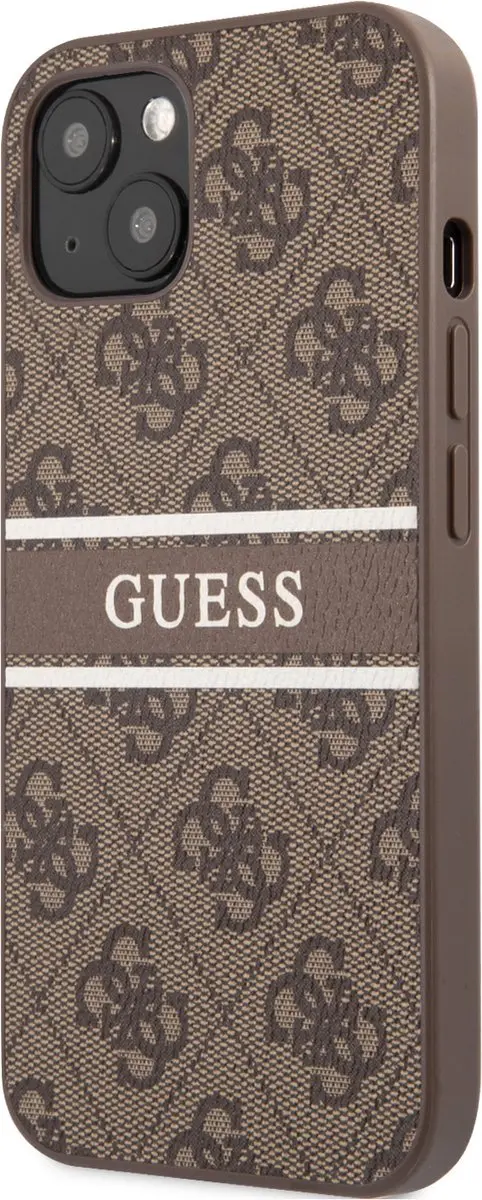 GUESS Telefoonhoesje iPhone 13 Mini - Bruin