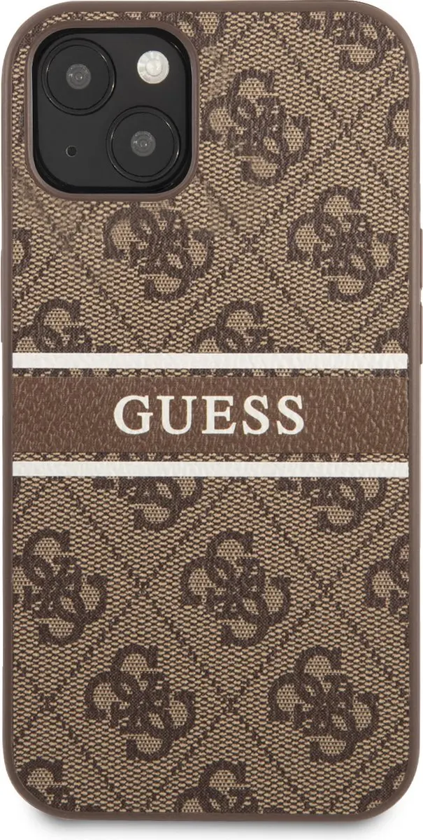 GUESS Telefoonhoesje iPhone 13 Mini - Bruin