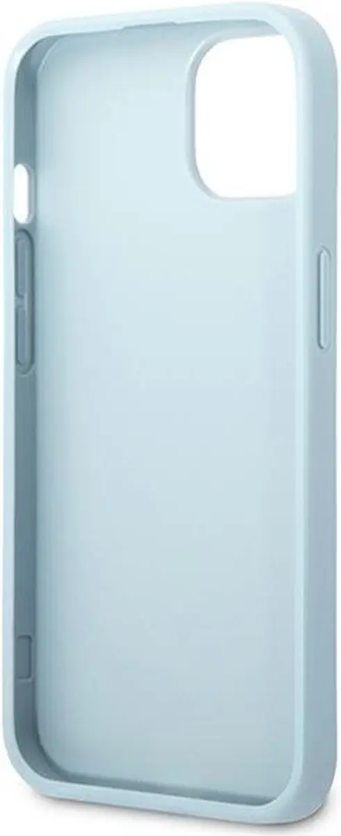 GUESS Saffiano Hoesje iPhone 13 mini - Blauw - afbeelding 6 van 6