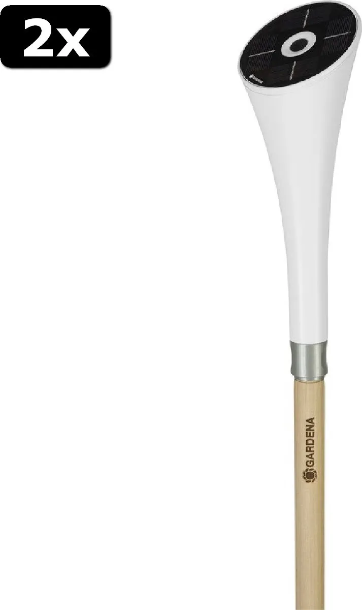 Gardena ClickUp! SolarLamp - 2 Stuks