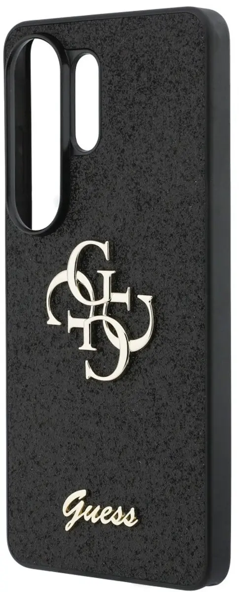 GUESS Hoesje Zwart voor Samsung Galaxy S26 Ultra - GUHCS26ULTGLBK
