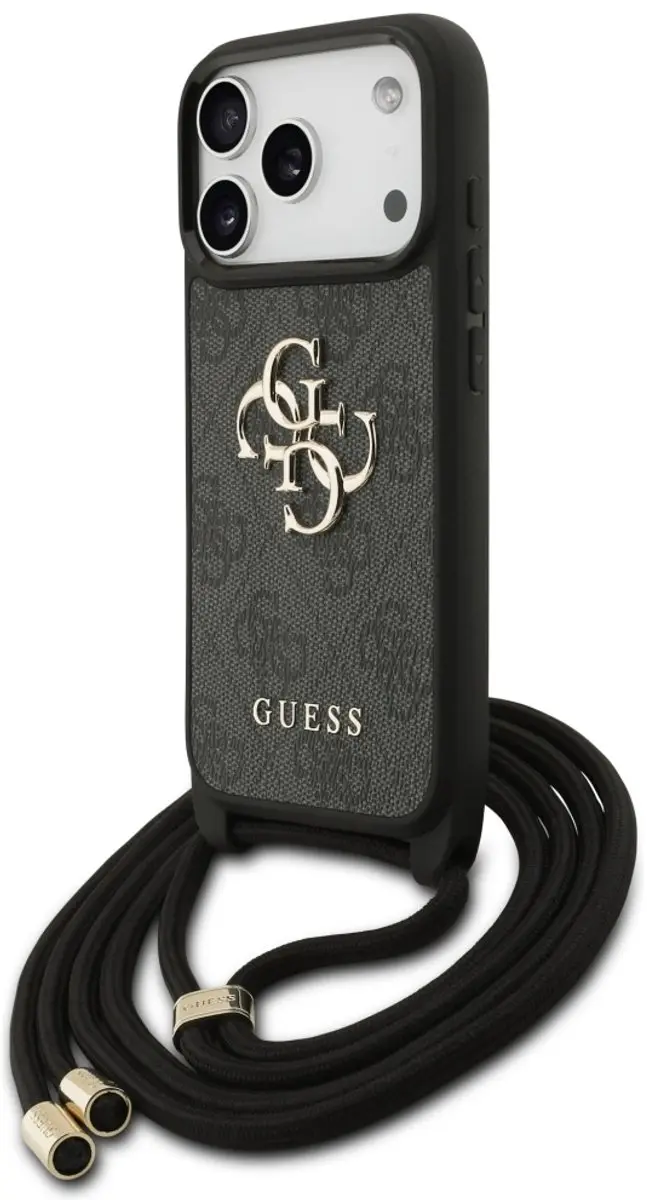 GUESS Back Cover iPhone 17 Pro - Zwart - 3666339526757 - afbeelding 6 van 6