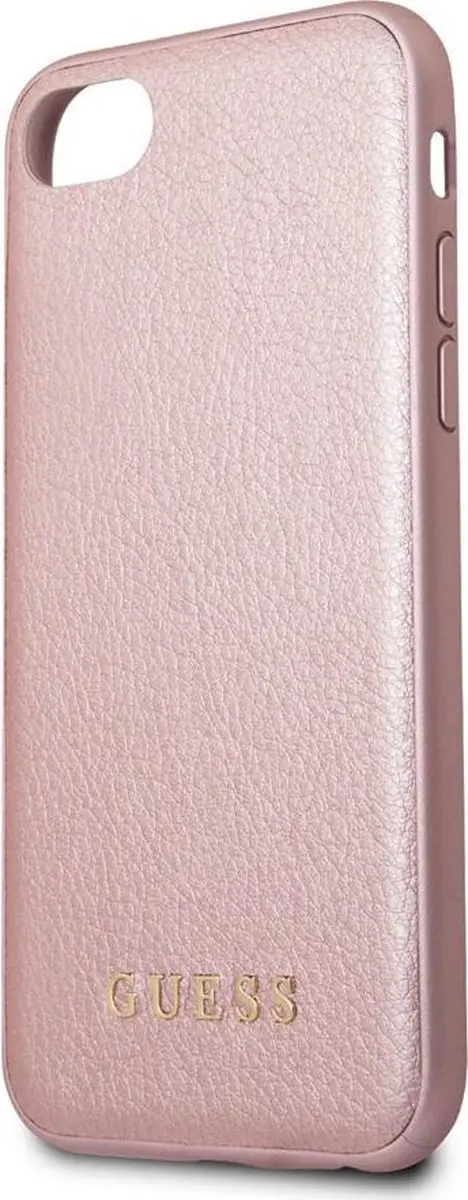 GUESS iPhone Case Rose Goud - Kunstleer