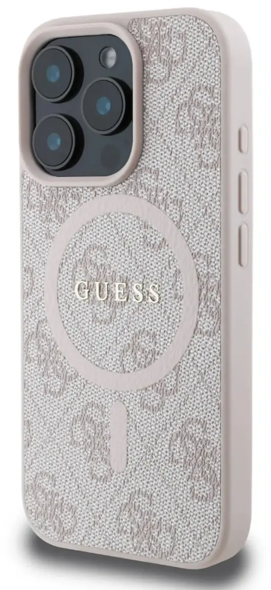 GUESS 4G Ring Classic Logo Hoesje iPhone 16 Pro