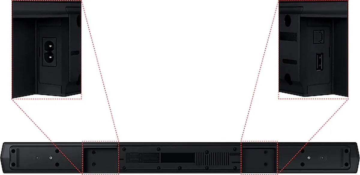 Samsung HW-C460G/ZG Soundbar - Zwart