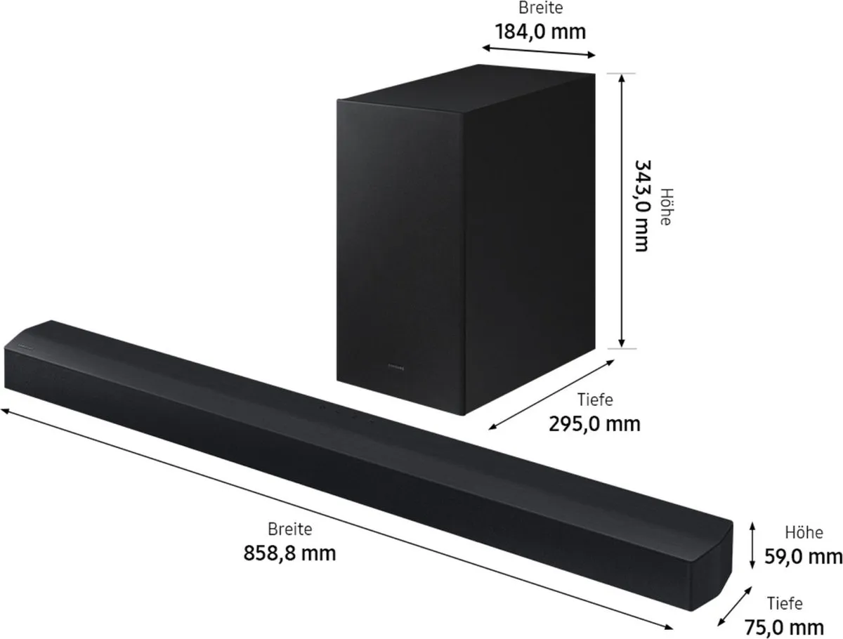 Samsung HW-C460G/ZG Soundbar - Zwart