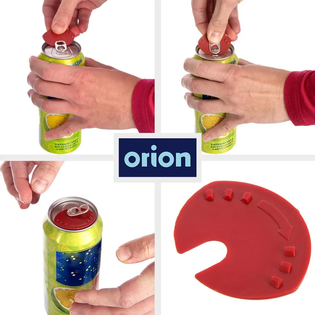 Orion Otwieracze & Beschermkapjes 6 Stuks - Rood