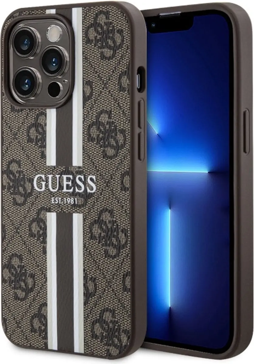 Guess 4G Printed Stripes Hoes iPhone 13 Pro Max