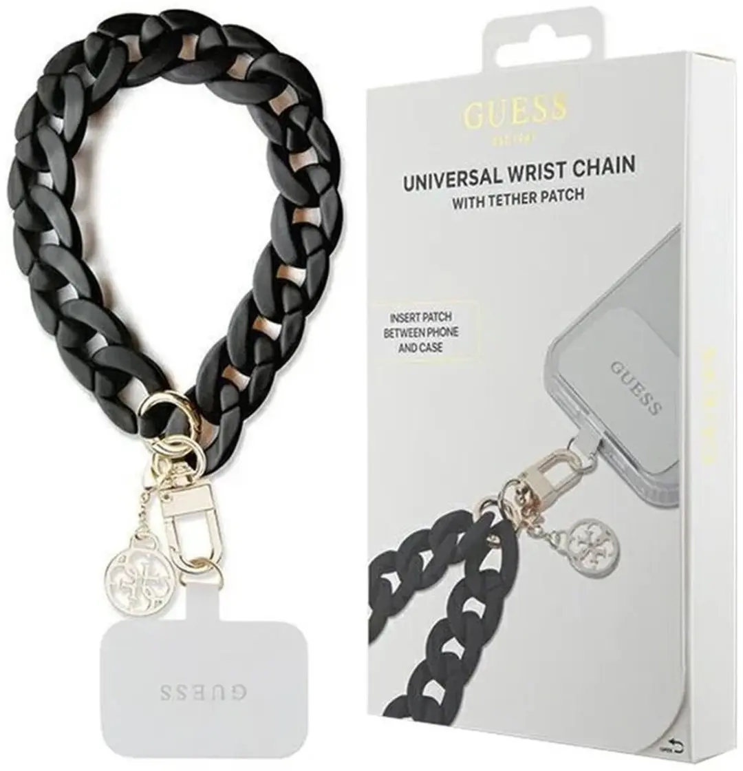 Guess GUOUCBMC4MK Smartphonebandje 4G - Zwart