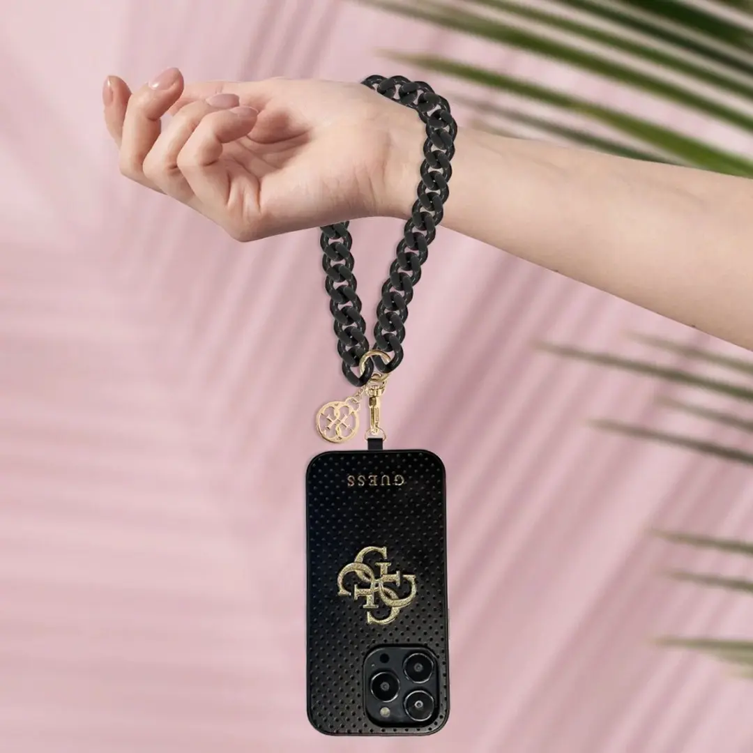 Guess GUOUCBMC4MK Smartphonebandje 4G - Zwart