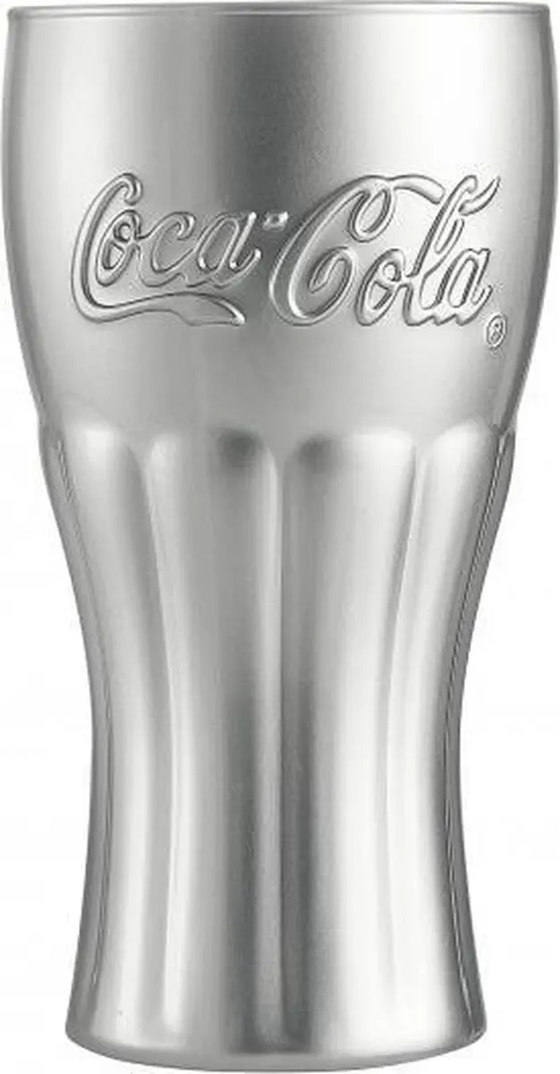 Luminarc Coca Cola Longdrinkglas 37cl - 12 Stuks - Mirror Silver
