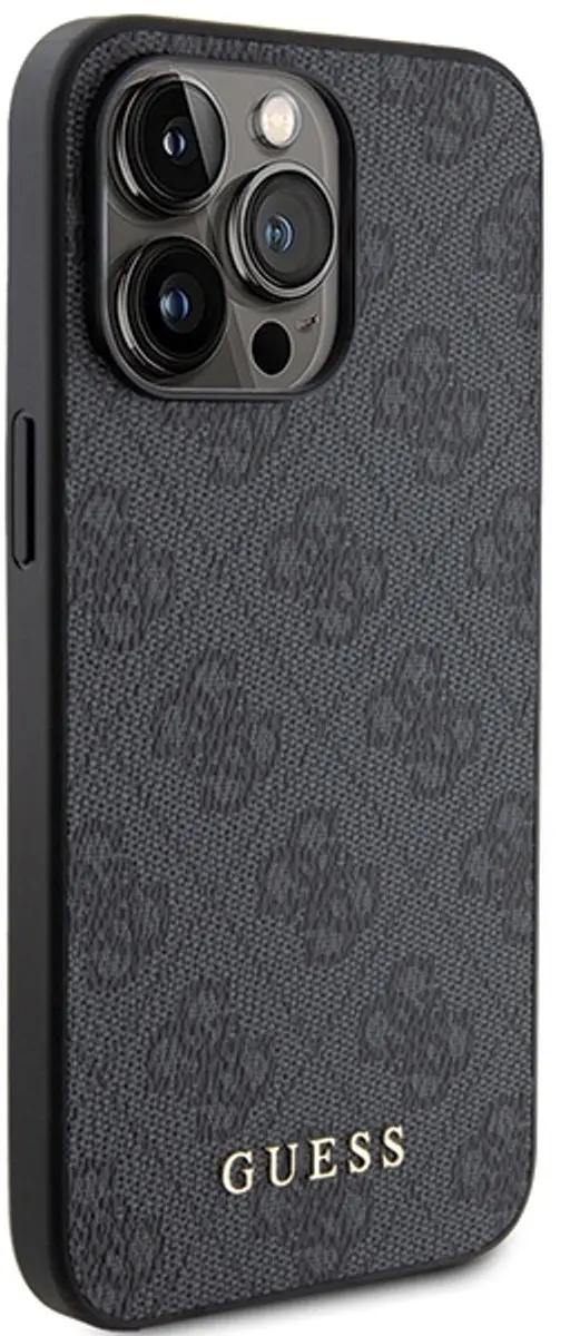 Guess 4G Back Case - iPhone 15 Pro Max MPN 3666339171773 - Grijs