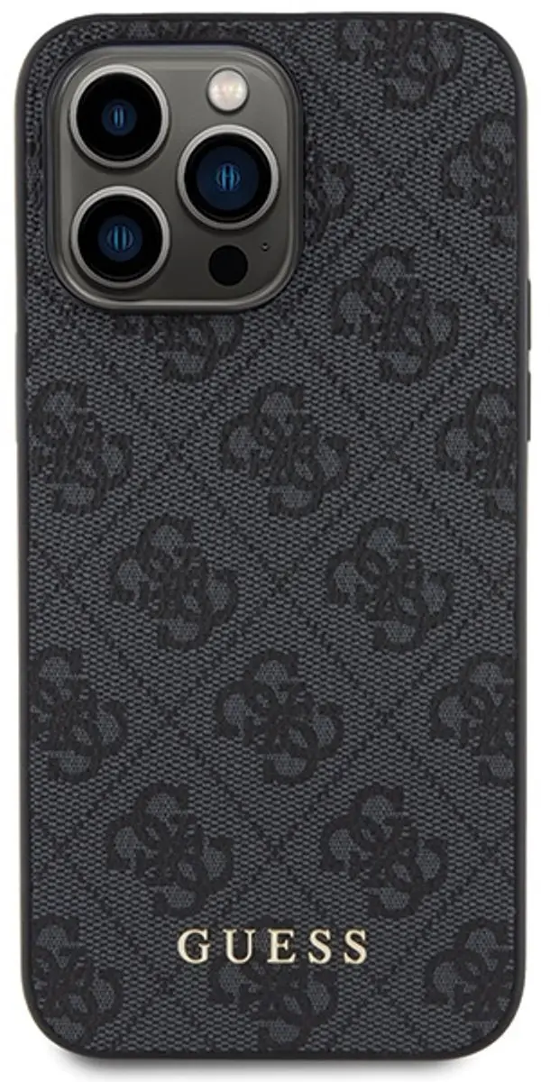 Guess 4G Back Case - iPhone 15 Pro Max MPN 3666339171773 - Grijs