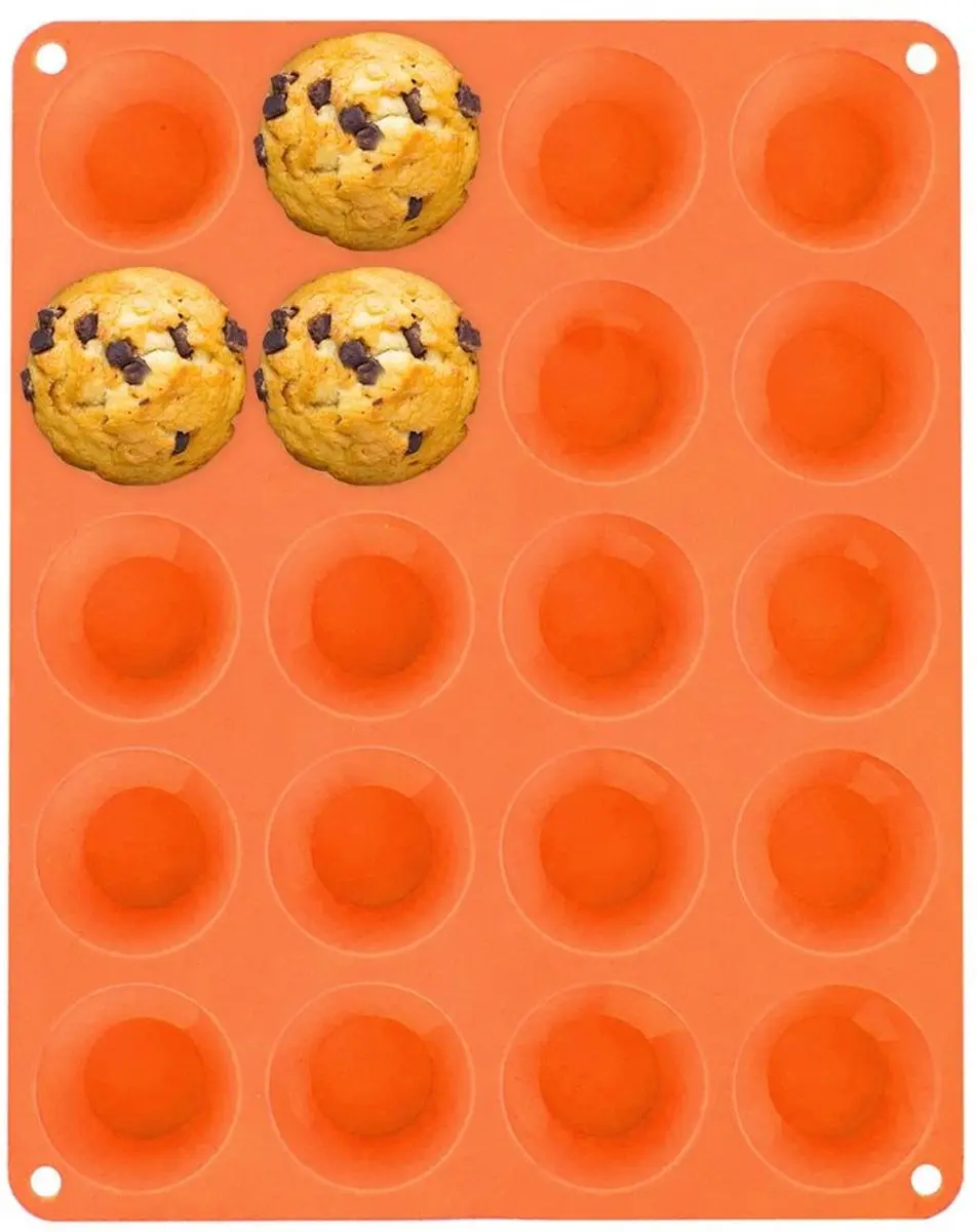Orion Silline Siliconen Bakvorm Mini Muffins