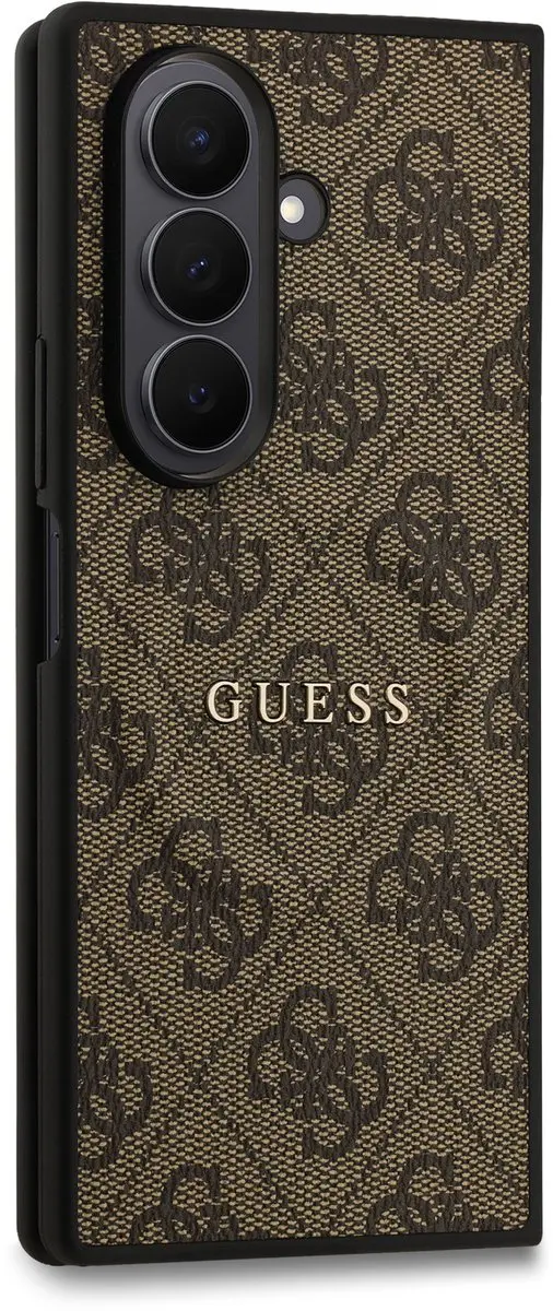 GUESS PU Leather MagSafe Hoesje - Samsung Galaxy Z Fold7 - Bruin - afbeelding 6 van 6