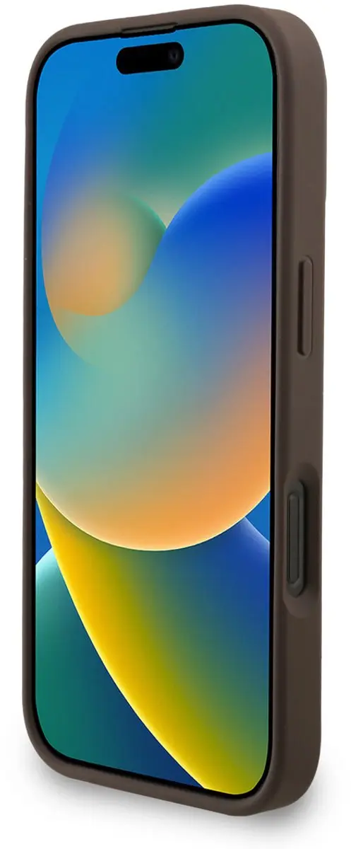 GUESS iPhone 16 Pro Hoesje - MagSafe Bruin