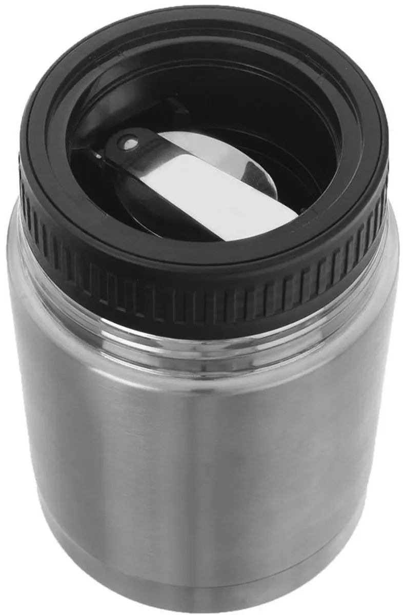 Orion Thermosfles 650ml - Roestvrij staal - Inclusief lepel - afbeelding 6 van 6