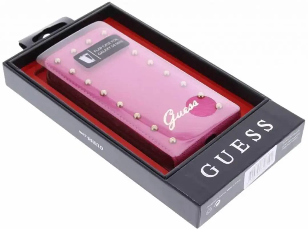 Guess Studded Flip Case i919032883505 - Roze