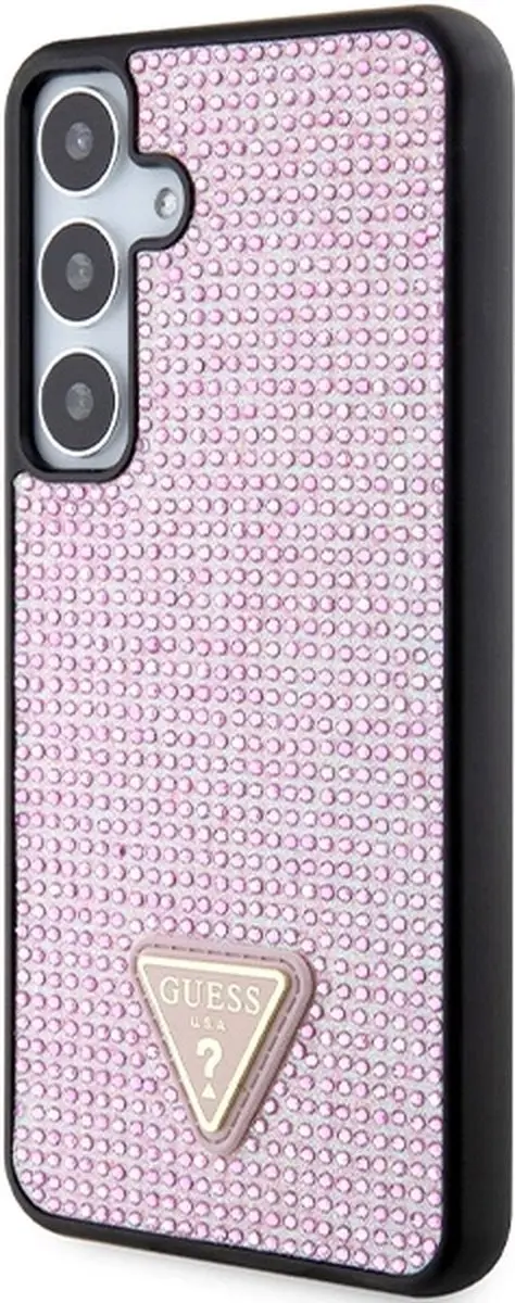 GUESS Roze Hoesje - Samsung Galaxy S24 Plus/S25 Plus