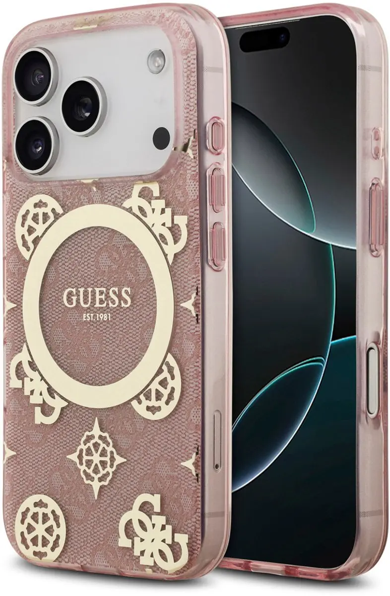 Guess Telefoonhoesje iPhone 17 Pro Max - MagSafe Roze - afbeelding 6 van 6