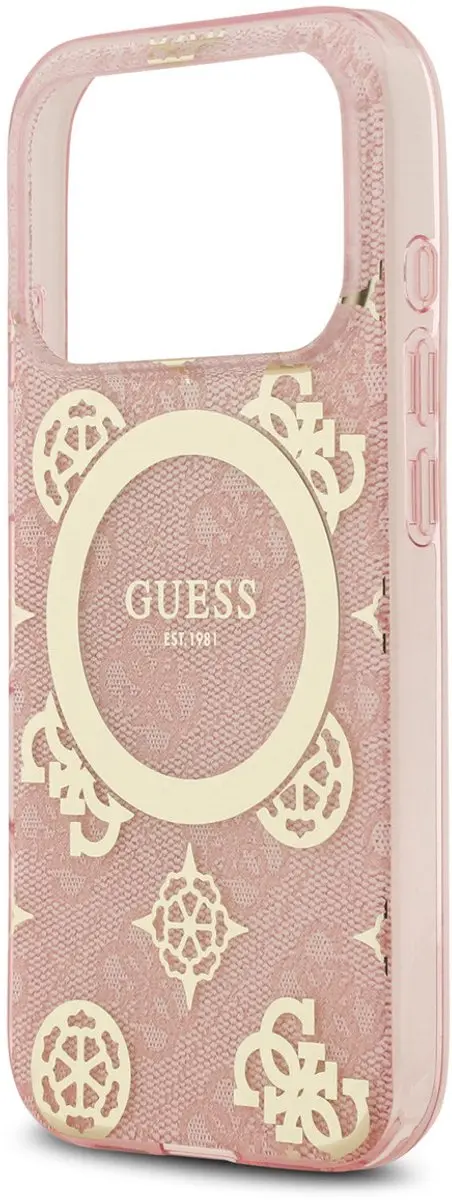 Guess Telefoonhoesje iPhone 17 Pro Max - MagSafe Roze