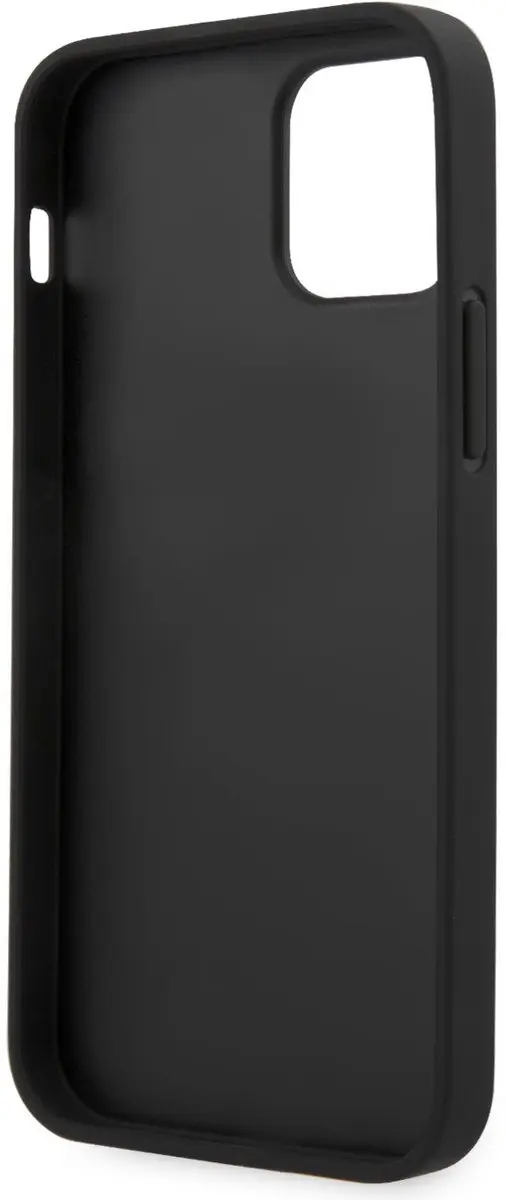 GUESS iPhone 12 Pro Max Backcase - Effen Zwart - S212-3