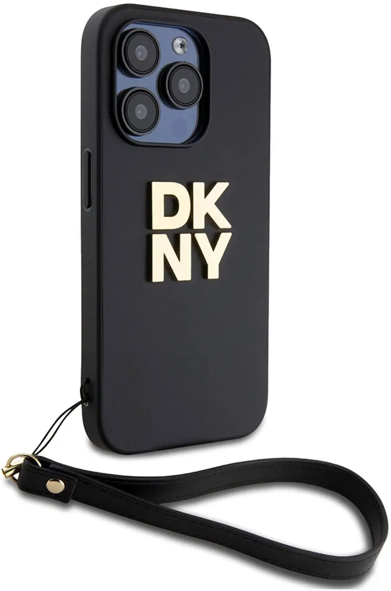 DKNY Hoesje iPhone 15 Pro DKHCP15LPBSWSK - Zwart