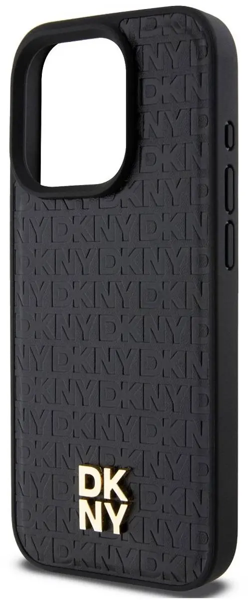 DKNY Repeat Stack Logo Back Case MagSafe iPhone 15 Pro Max