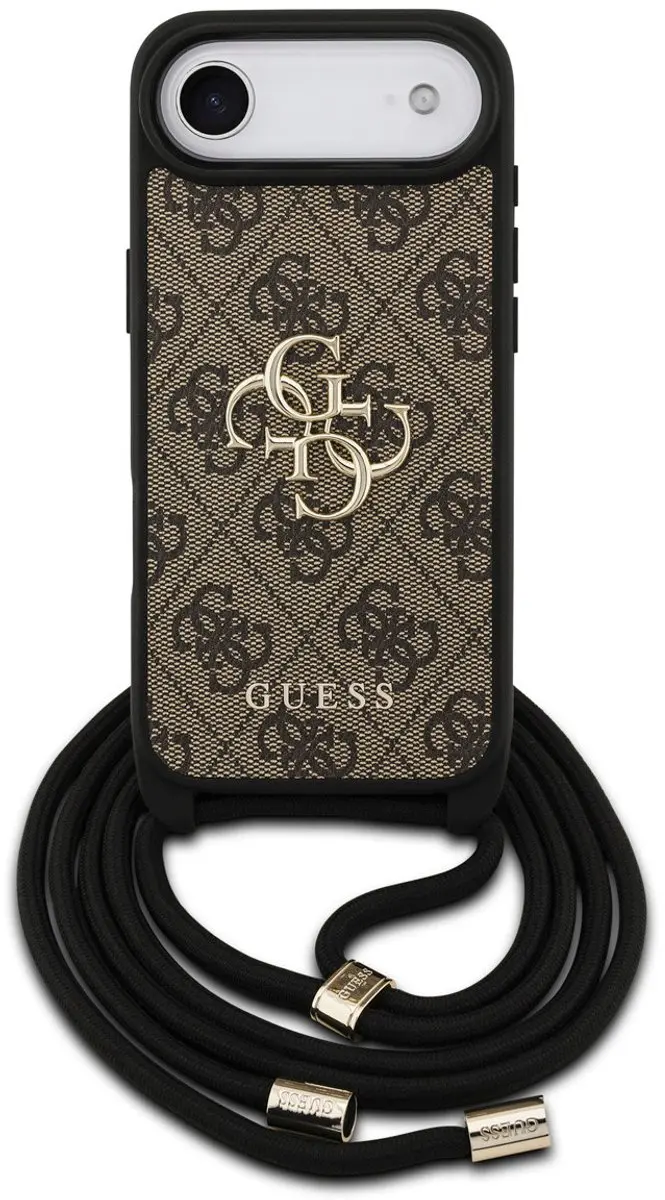 GUESS iPhone 17 Air Back Cover - Bruin - 3666339526788