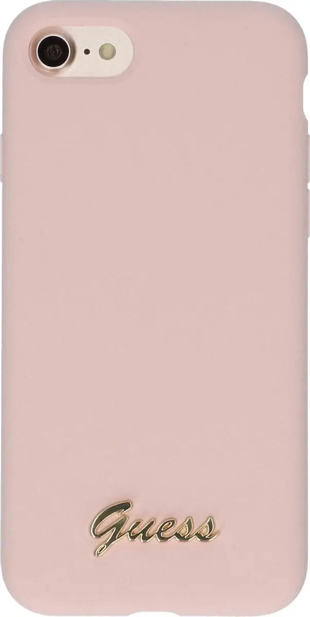 Guess iPhone SE2 & 8 Roze Backcover Hoesje S212-4