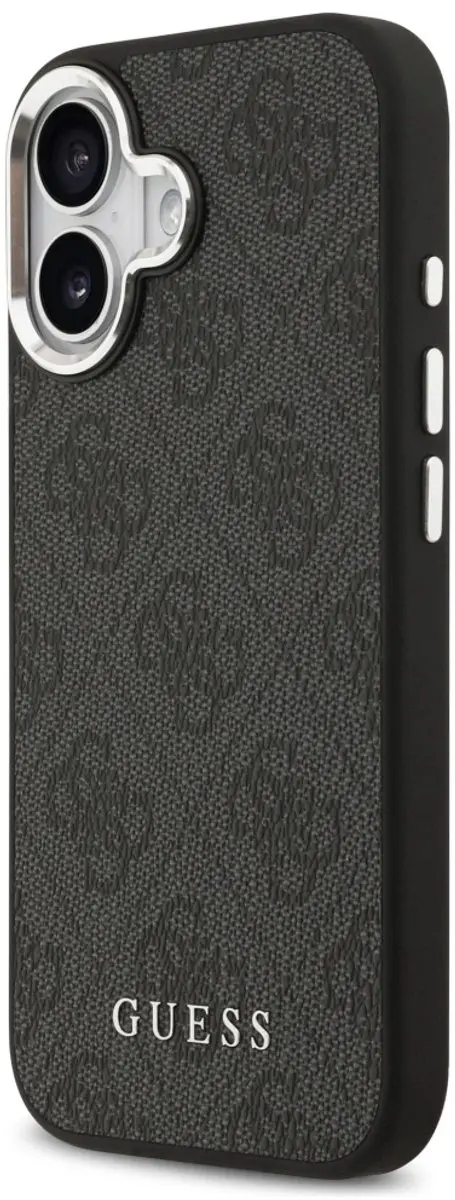 GUESS 4G Backcover iPhone 17 - MagSafe - Zwart