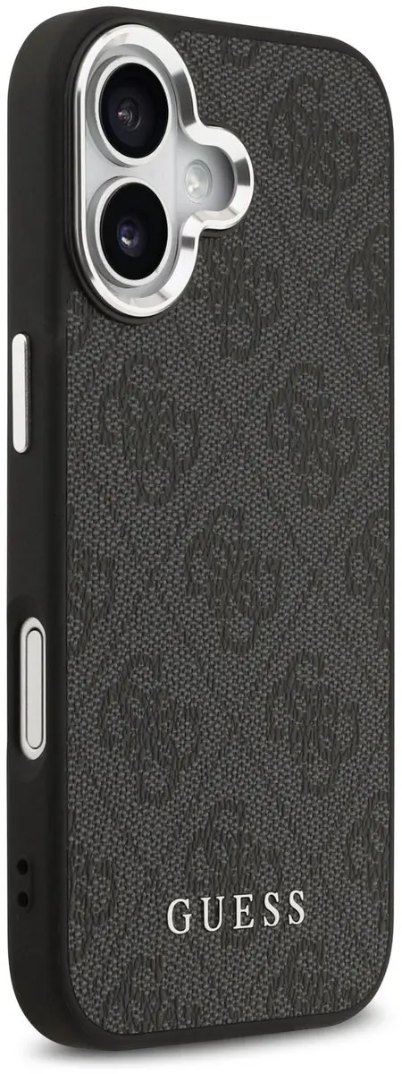 GUESS 4G Backcover iPhone 17 - MagSafe - Zwart