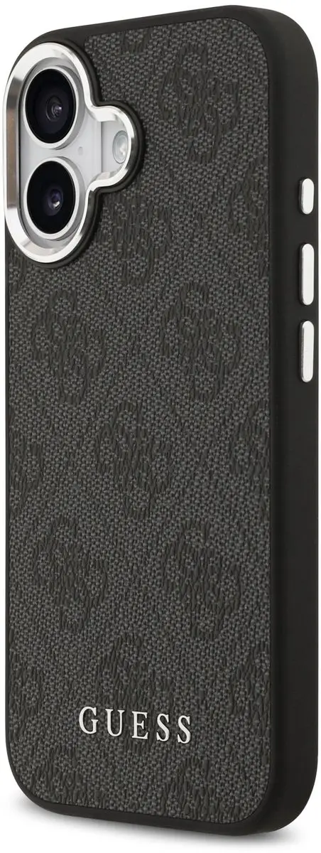 GUESS 4G Backcover iPhone 17 - MagSafe - Zwart