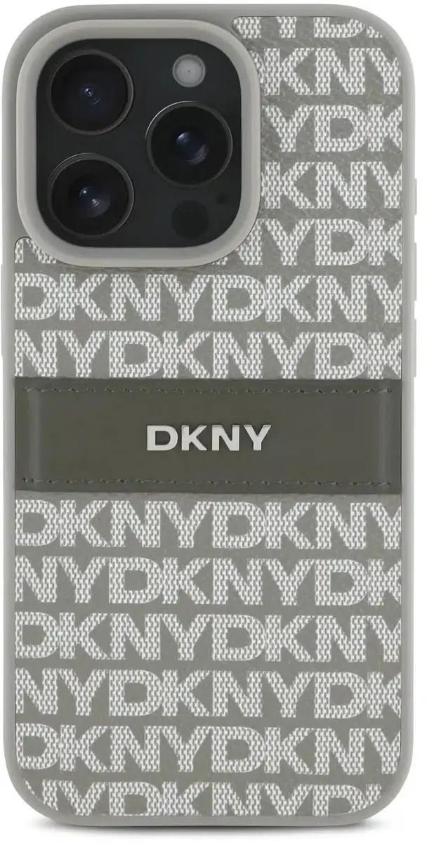 DKNY Backcover iPhone 16 Pro Max - Beige - afbeelding 6 van 6
