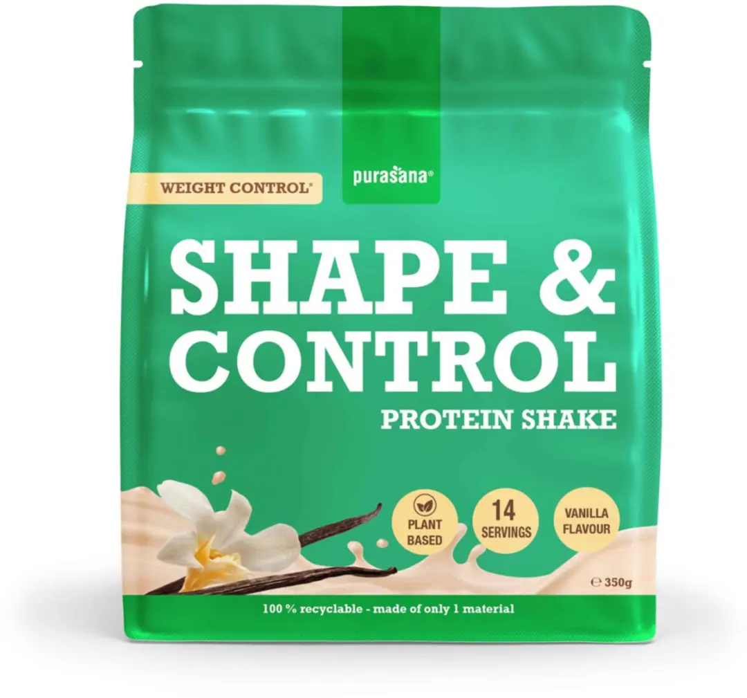 Purasana Shape & Control Vegan Protein Vanille 350g
