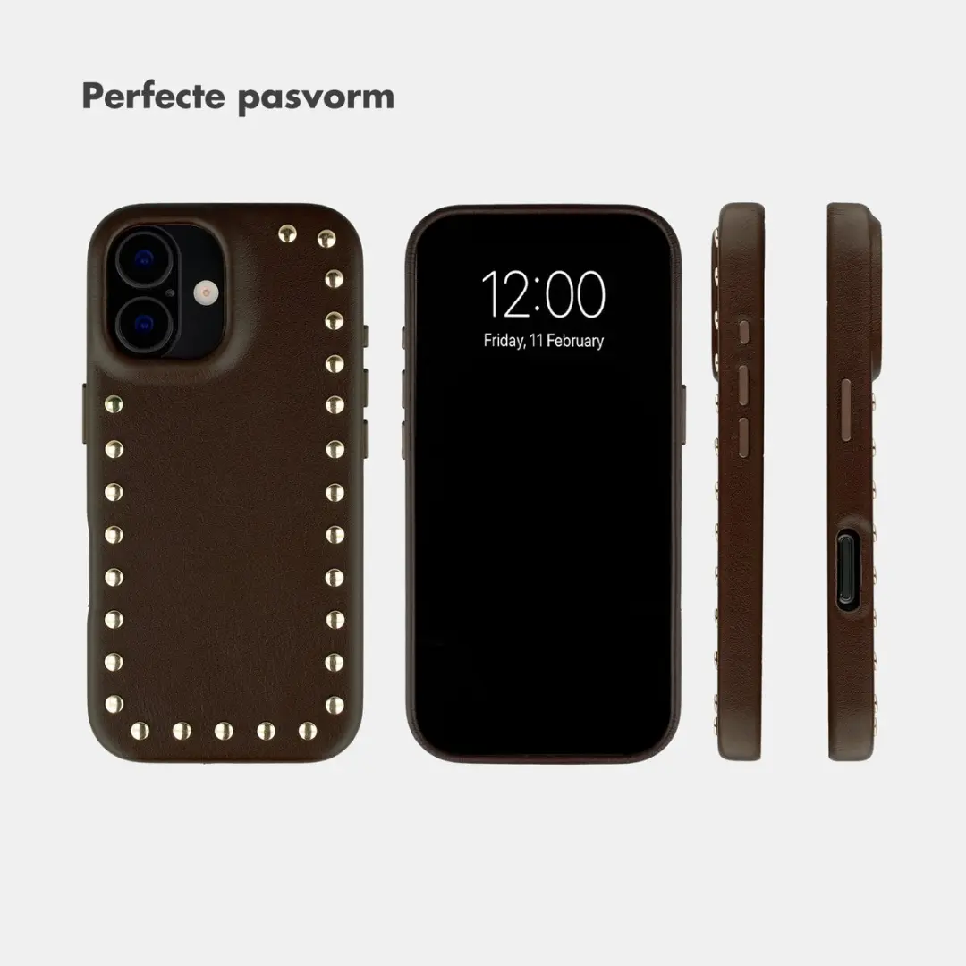 Selencia Hoesje iPhone 17 Cacao Crush - MagSafe