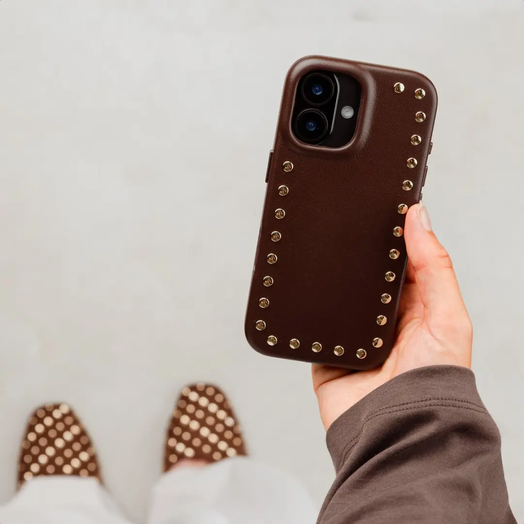 Selencia Hoesje iPhone 17 Cacao Crush - MagSafe
