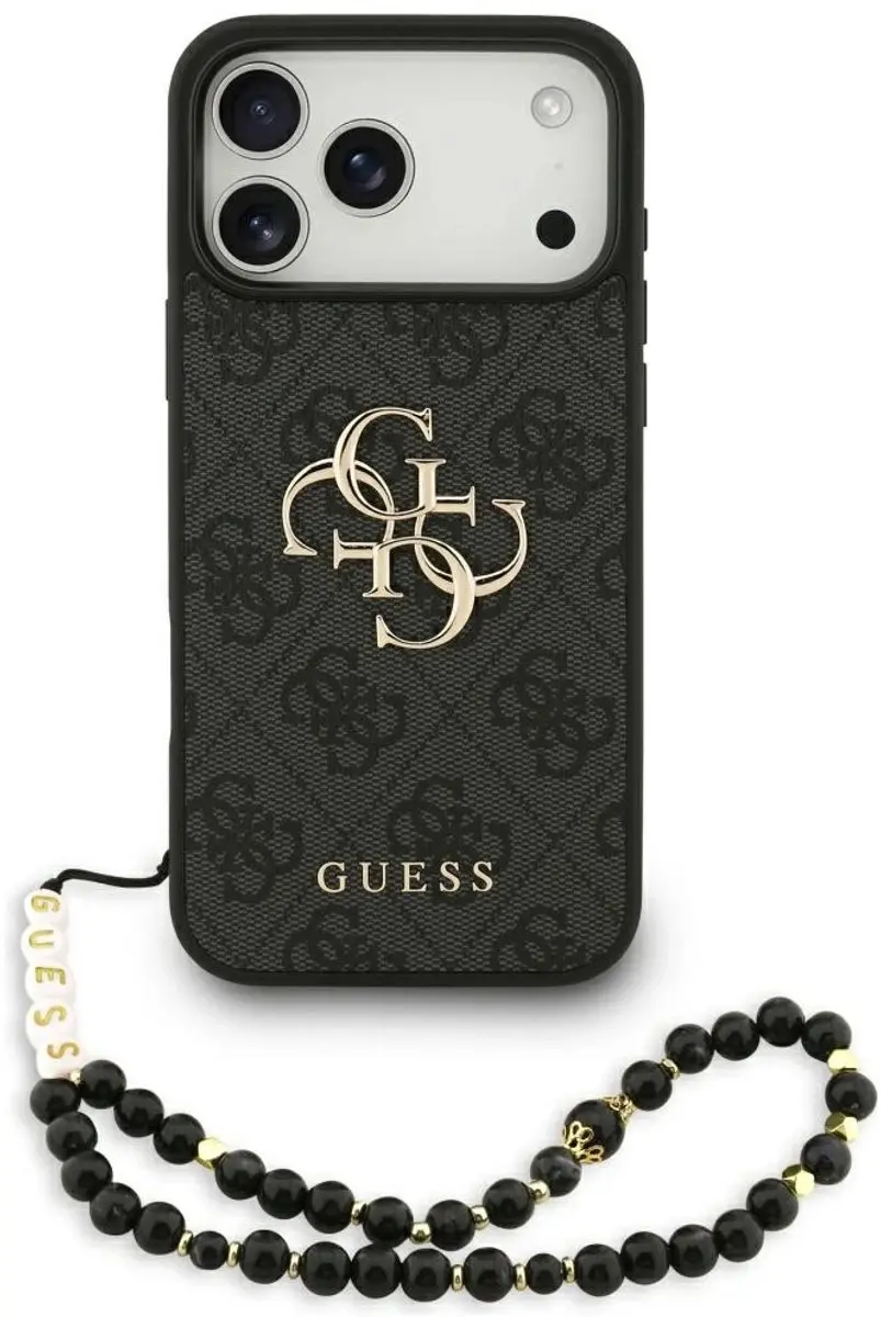 Guess Back Cover iPhone 17 Pro Max 13819 - Zwart