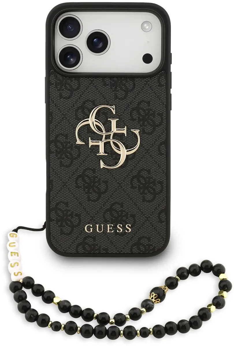 Guess Back Cover iPhone 17 Pro Max 13819 - Zwart