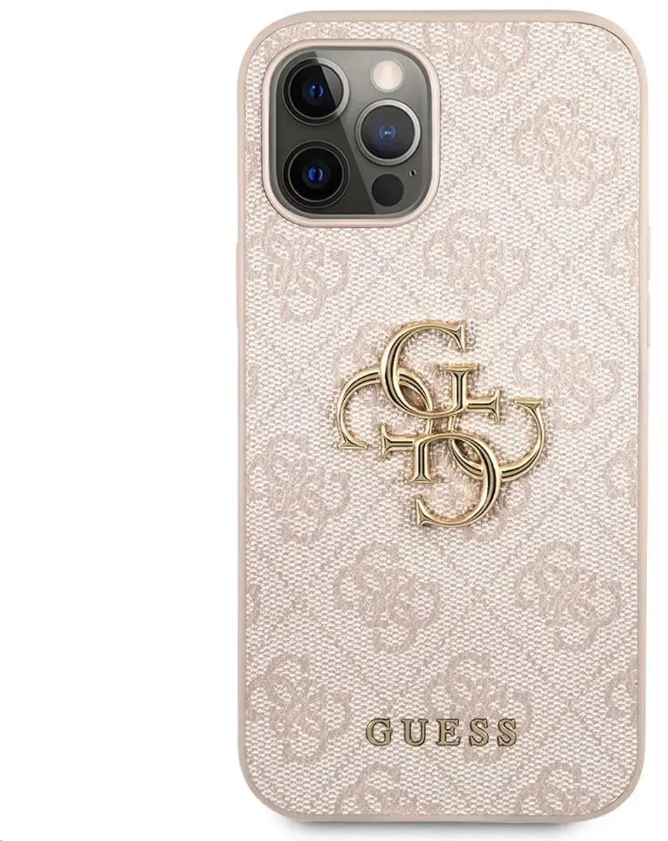 Guess TPU Backcover GUHCP12L4GMGPI - Roze