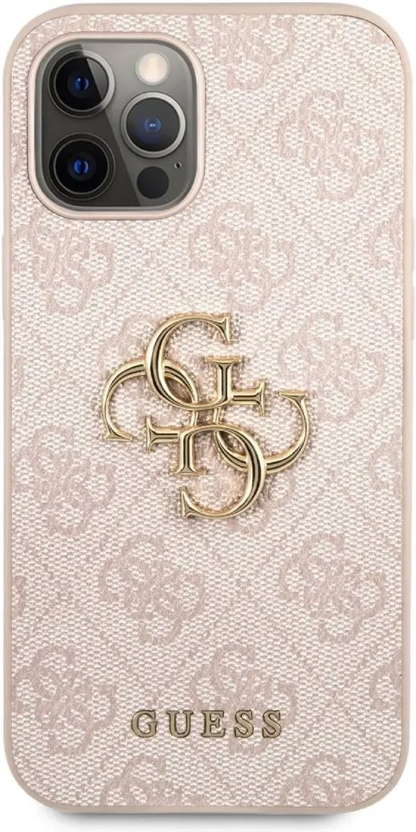 Guess TPU Backcover GUHCP12L4GMGPI - Roze