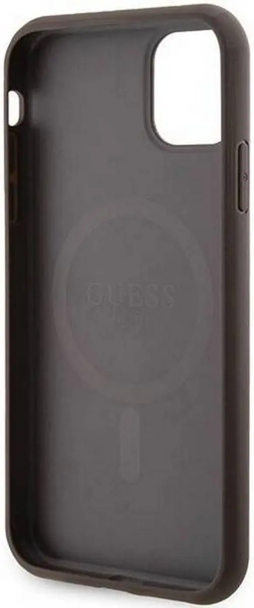 Guess 4G Back Case MagSafe iPhone 11 - Bruin