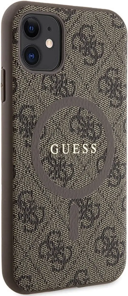 Guess 4G Back Case MagSafe iPhone 11 - Bruin