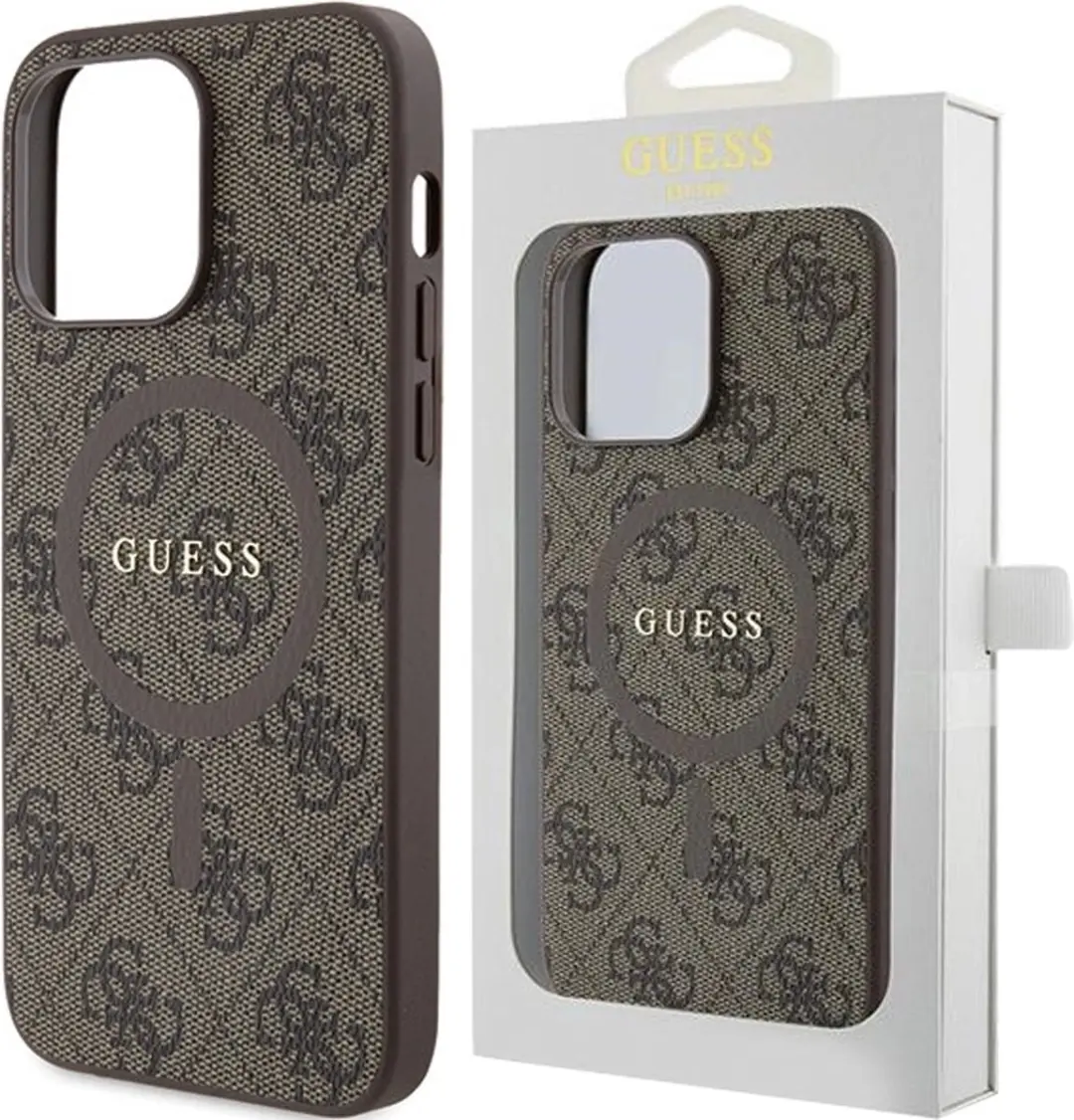 Guess 4G Back Case MagSafe iPhone 11 - Bruin