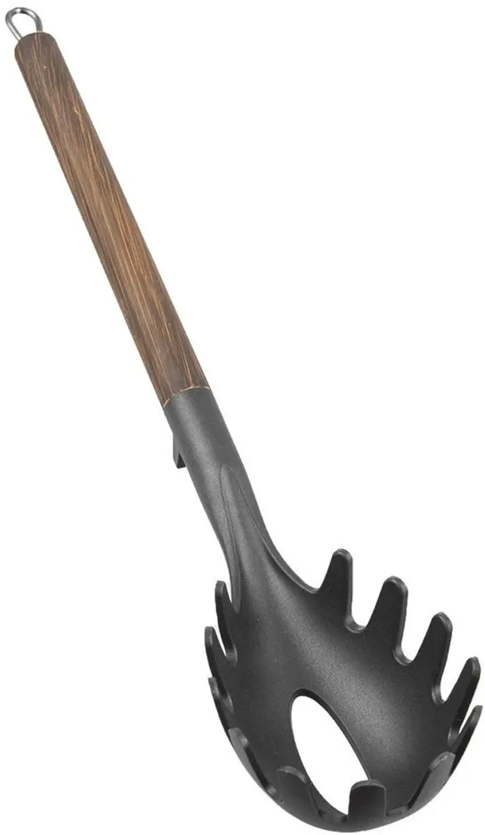 Orion Houten Spaghettilepel 33,5cm - Thermoplastisch PBT - Zwart