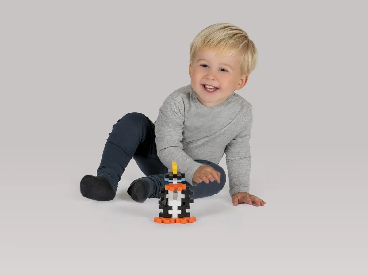 Plus-Plus BIG Tube Pinguïn 15-delig Bouwset