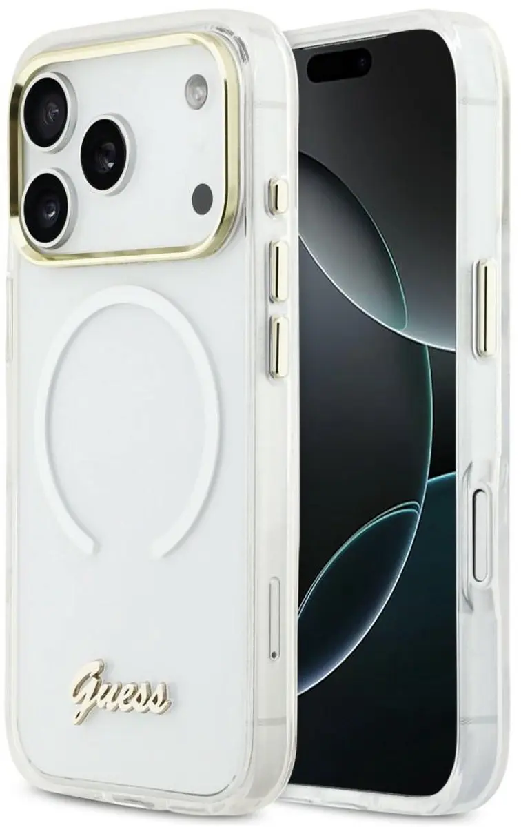 Guess IML Gradient Script MagSafe Hoesje iPhone 17 Pro Max
