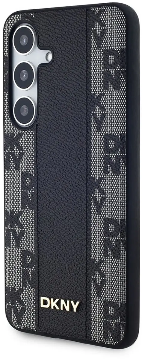 DKNY Hoesje Galaxy S24 Plus MagSafe - Zwart DKHMS24MPCPVSLK