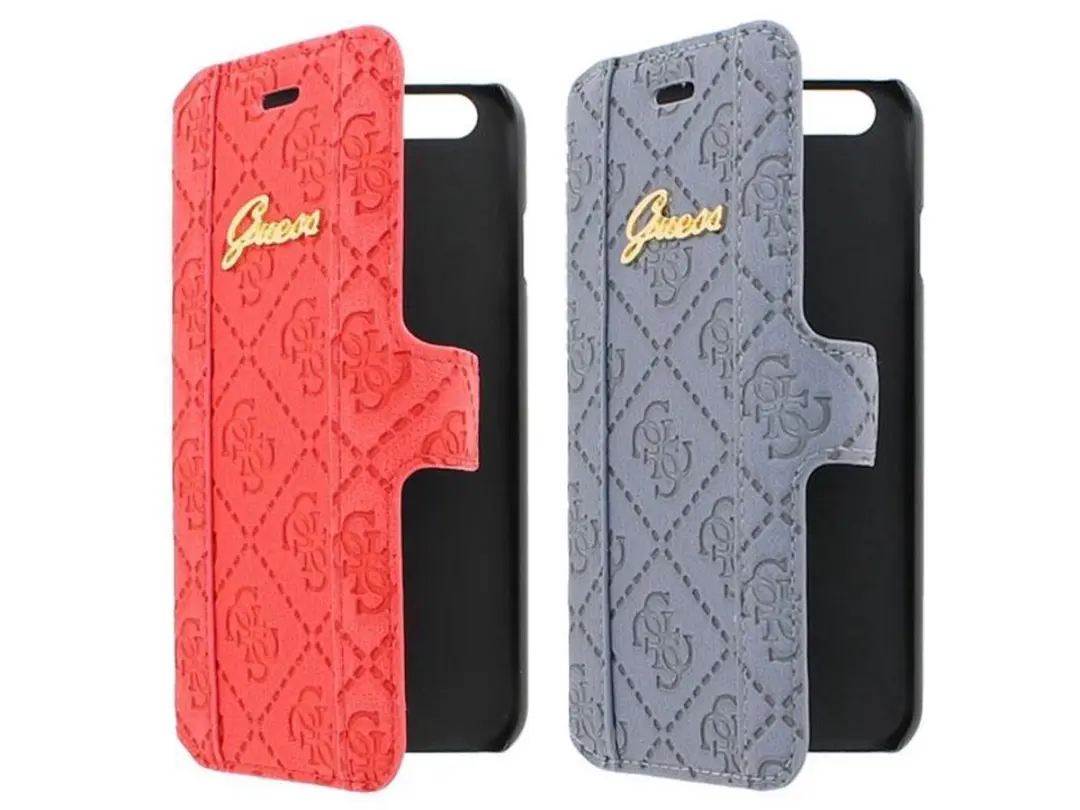 GUESS Scarlett Folio Hoesje iPhone 6/6s Plus - Blauw - GUEGUFLBKP6LSCBL - afbeelding 6 van 6