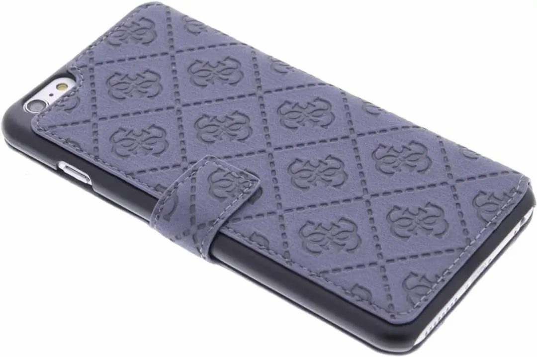 GUESS Scarlett Folio Hoesje iPhone 6/6s Plus - Blauw - GUEGUFLBKP6LSCBL